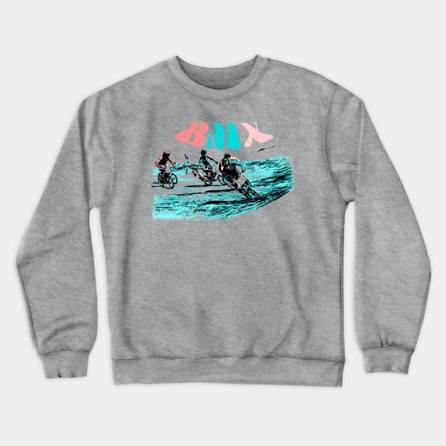 BMX Crewneck Sweatshirt by rickylabellevie